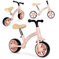 Pikkukuva 1 / 8: Lasten tasapainopyörä, EVA-pyörät, säädettävä istuin, pinkki, ECOTOYS