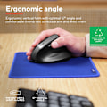 Miniatyrbillede 8 af 9: Bayo II trådløs ergonomisk mus sort