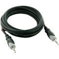 Miniatyrbillede 2 af 2: DELTACO 3,5 mm han - 3,5 mm han - lydkabel, 3 m