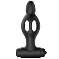 Miniatyrbillede 1 af 8: Mr Play - Silikone analstik med vibration