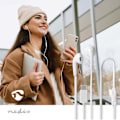 Pikkukuva 2 / 4: Langalliset kuulokkeet | USB-C™ | Kaapelin pituus: 1,20 m | Sisäänrakennettu mikrofoni | Äänenvoimakkuuden säätö | Valkoinen