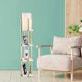 Miniatyrbillede 1 af 5: Gulvlampe 7119 - Hvid, Guld