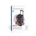 Miniatyrbillede 9 af 9: Bluetooth® Party Speaker | Maksimal batteritid: 5 timer | 240 W | Bærehåndtag | Fest lys | Equalizer | Orange / Sort