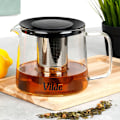 Miniatyrbillede 2 af 7: Varmebestandig glas tekande med infuser 1,5 l
