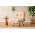 Miniatyrbillede 1 af 9: 1-sæders sovesofa Misa Small Solo - Creme
