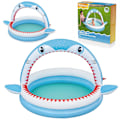 Miniatyrbillede 1 af 9: Oppustelig pool med sprinkler 163 x 127 x 92 cm Bestway 53157