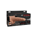 Pikkukuva 6 / 6: Fetish Fantasy Series - Säädettävät valjaat Realistinen penis, jossa pallot ruiskuttavat 19 cm