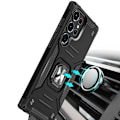 Miniatyrbillede 6 af 9: Armoret etui til Samsung Galaxy S23 Ultra, Ring Armor magnetisk holder, sort
