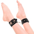 Miniatyrbillede 4 af 11: Begme - Black Edition Premium ankelmanchetter med neoprenfor