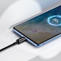 Pikkukuva 9 / 9: Erinomainen kaapeli microUSB USB-kaapeli nopeaan lataukseen 2A 1m musta
