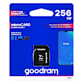 Pikkukuva 1 / 5: Microcard 256GB micro SD XC UHS-I luokan 10 muistikortti + SD-sovitin
