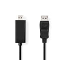 Pikkukuva 1 / 3: DisplayPort kaapeli | DisplayPort uros | HDMI™ liitin | 1080p | Niklattu | 2.00 m | Pyöreä | PVC | Musta | Label