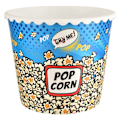 Miniatyrbillede 3 af 6: Popcornskål til filmaftener, genanvendelig 2,3 liter