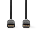Pikkukuva 2 / 3: DisplayPort kaapeli | DisplayPort uros | DisplayPort uros | 8K@60Hz | Kullattu | 2.00 m | Pyöreä | PVC | Antrasiitti / Harmaa | Laatikko
