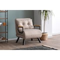 Miniatyrbillede 2 af 9: 1-sædet sovesofa Sando v2 Single - Creme