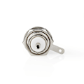 Pikkukuva 2 / 5: PL259 Liitin | Suora | Naaras | Niklattu | 75 Ohm | Alusta | Kaapelin läpitulomitta: 5.0 mm | Metalli | Hopea | 25 kpl | Muovipussi
