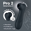 Pikkukuva 7 / 8: Satisfyer - Pro 2 Generaciã“N 3 Black Bluetooth & App