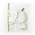 Pikkukuva 3 / 3: Mini DisplayPort kaapeli | DisplayPort 1.2 | Mini DisplayPort Uros | DVI-D 24+1-Pin Uros | 21.6 Gbps | Niklattu | 2.00 m | Pyöreä | PVC | Valkoinen |