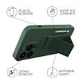 Miniatyrbillede 2 af 9: Silikone etui med stativ til Samsung Galaxy A42 5G Kickstand Cover mint