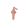 Miniatyrbillede 1 af 5: Kalvespandsutter 100 mm Ferskensutter