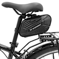 Miniatyrbillede 1 af 9: Vandtæt cykelsadeltaske 1,5 l, sort