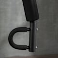 Miniatyrbillede 9 af 10: Multigym Fitness Station Med Lat Pull-Down Og Butterfly Bar Og 45 Kg Vægt Styrketræning Stål Imiteret Læder Sort 180 X 108 X 200 Cm