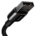 Miniatyrbillede 7 af 9: Flettet kabel til iPhone USB - Lightning 1m - helt sort