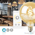 Miniatyrbillede 2 af 8: SmartLife LED Glødepære | Wi-Fi | E27 | 360 lm | 4.9 W | Varm til kølig hvid | 1800 - 6500 K | Glas | Android™ / IOS | Globe | 1 stk.