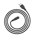 Pikkukuva 2 / 6: Kaapeli iPhone MFI USB:lle - Lightning 2.4A 1.2m musta