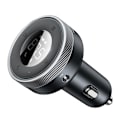 Miniatyrbillede 7 af 9: FM-sender, MP3-afspiller, LED-biloplader 2x USB Bluetooth, sort