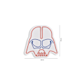 Miniatyrbillede 9 af 9: Dekorativ Plast Led Belysning Darth Vader - Rød Blå