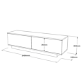 Miniatyrbillede 7 af 7: TV-stativ Fn1-Lb