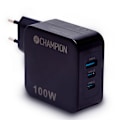 Miniatyrbillede 1 af 2: Oplader 100W PD / QC Sort