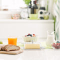 Miniatyrbillede 2 af 7: Smørfad i rustfrit stål og plast
