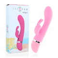 Miniatyrbillede 2 af 5: Intense - Hilari Pink Silicon Luxe Vibrator