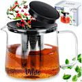 Miniatyrbillede 7 af 7: Varmebestandig glas tekande med infuser 1,5 l