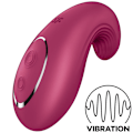Pikkukuva 1 / 5: Satisfyer - Dipping Delight Lay-On Vibrator punainen