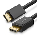 Pikkukuva 1 / 8: DisplayPort HDR 3D 4K -kaapeli 1 m musta