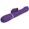 Miniatyrbillede 7 af 11: Pretty Love - Zalin Rabbit Vibrator Pearls 4 i 1 lilla