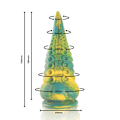 Miniatyrbillede 4 af 10: Epic - Cetus Green Tentacle Dildo Small Size