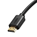 Miniatyrbillede 3 af 9: HDMI 2.0 kabel 4K 60 Hz 3D HDR 18 Gbps 1 m sort
