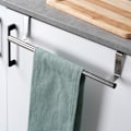 Miniatyrbillede 2 af 9: Dørbøjle stål sølv justerbar 25-40 cm
