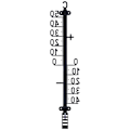 Miniatyrbild 5 av 8: Utomhustermometer: Exakt temperatur, -40°C till 50°C