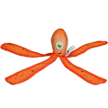 Pikkukuva 5 / 6: Koiran komeetat Alien Octo Orange M