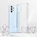Pikkukuva 3 / 9: Galaxy A73 Fusion läpinäkyvä kotelo geelikehyksellä
