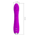 Miniatyrbillede 10 af 11: Pretty Love - Regina Genopladelig Vibrator-Sucker Purple