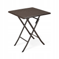 Miniatyrbillede 1 af 6: Havebord foldbart sofabord rattan balkon 62 cm