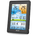 Miniatyrbillede 3 af 9: Vejrstation med display BD-906 sort