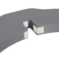 Pikkukuva 8 / 9: Harmaa turvaportti 70 cm