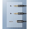 Pikkukuva 6 / 9: AUX-jakajan sovitin 3,5 mm:n miniliitin mikrofonille ja kuulokkeille musta